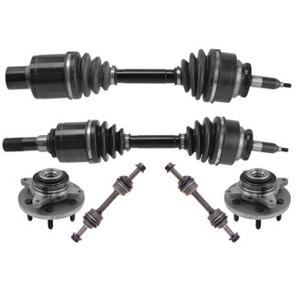 TRQ® - Front Axle Shaft and Suspension Kit