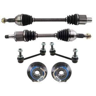 TRQ® - Front Axle Shaft and Suspension Kit