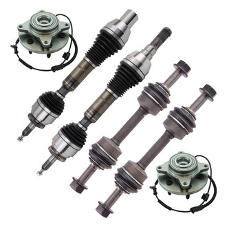 TRQ® - Front Axle Shaft and Suspension Kit