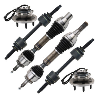 TRQ® - Front Axle Shaft and Suspension Kit