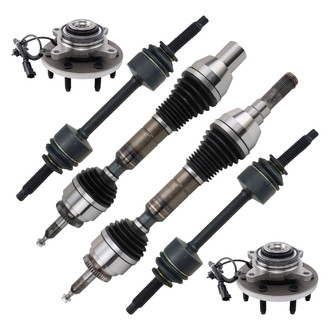TRQ® - Front Axle Shaft and Suspension Kit