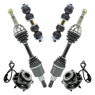 TRQ® - Front Axle Shaft and Suspension Kit