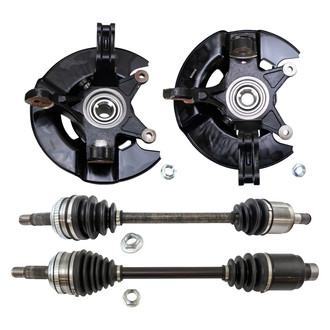 TRQ® - Front Axle Shaft and Suspension Kit