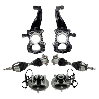 TRQ® - Front Axle Shaft and Suspension Kit