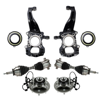 TRQ® - Front Axle Shaft and Suspension Kit