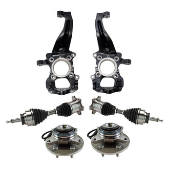 TRQ® - Front Axle Shaft and Suspension Kit