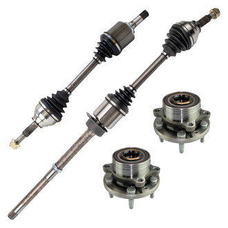 TRQ® - Front Axle Shaft and Suspension Kit