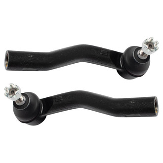 TRQ® - Front Driver and Passenger Side Outer Steering Tie Rod End Kit