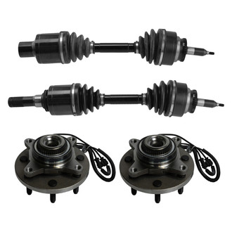TRQ® - Front Axle Shaft and Suspension Kit