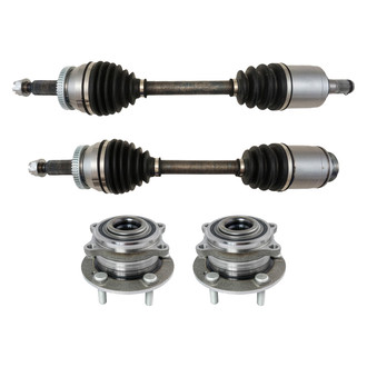 TRQ® - Front Axle Shaft and Suspension Kit