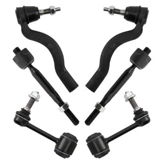 TRQ® - Front Steering Tie Rods and Suspension Kit
