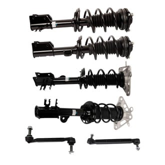 TRQ® - Front and Rear Shock Absorber and Suspension Kit