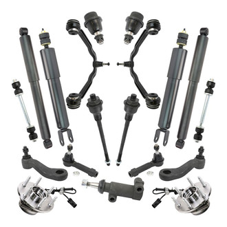 TRQ® - Front and Rear Control Arm and Suspension Kit