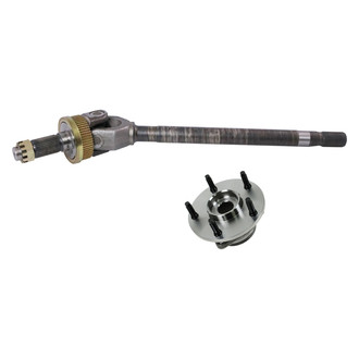 TRQ® - Front Axle Shaft and Wheel Hub Kit