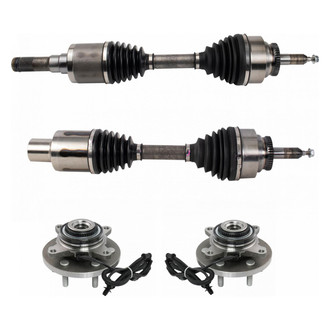 TRQ® - Front Axle Shaft and Suspension Kit