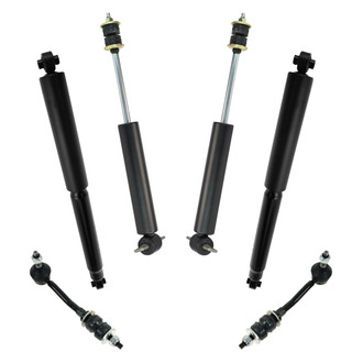 TRQ® - Front and Rear Shock Absorber and Suspension Kit