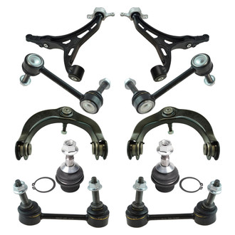 TRQ® - Front and Rear Control Arm and Suspension Kit