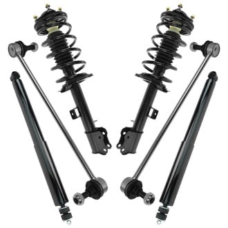 TRQ® - Front and Rear Shock Absorber and Suspension Kit