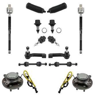 TRQ® - Front Shock Absorber and Suspension Kit