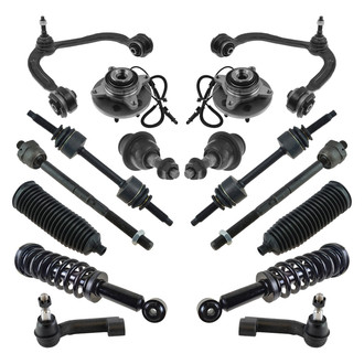 TRQ® - Front Shock Absorber and Suspension Kit