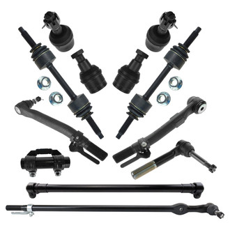 TRQ® - Front Drag Link and Suspension Kit
