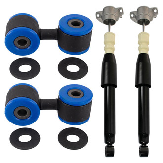 TRQ® - Rear Shock Absorber and Suspension Kit