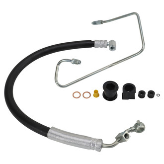 TRQ® - Power Steering Pressure Line Hose Assembly - Pump to Rack
