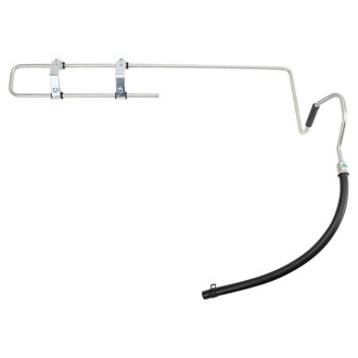 TRQ® - Power Steering Return Line Hose Assembly - Cooler to Reservoir