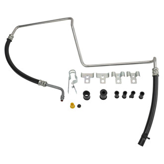 TRQ® - Power Steering Return Line Hose Assembly - Gear to Cooler