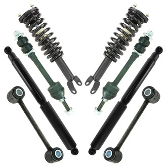 TRQ® - Front and Rear Shock Absorber and Suspension Kit