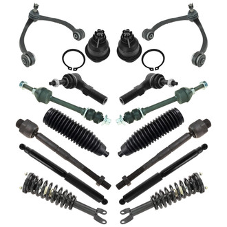 TRQ® - Front and Rear Control Arm and Suspension Kit