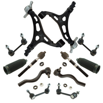 TRQ® - Front and Rear Control Arm and Suspension Kit