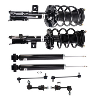 TRQ® - Front and Rear Strut and Suspension Kit