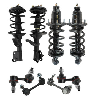 TRQ® - Front and Rear Strut and Suspension Kit