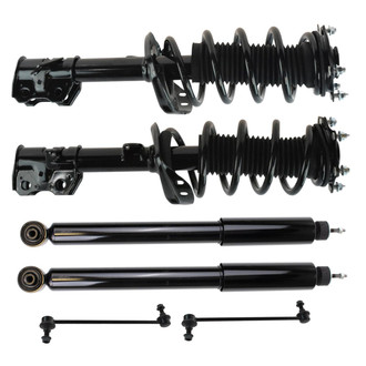 TRQ® - Front and Rear Shock Absorber and Suspension Kit
