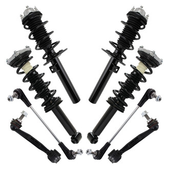 TRQ® - Front and Rear Shock Absorber and Suspension Kit