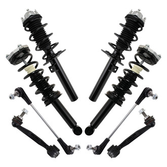 TRQ® - Front and Rear Shock Absorber and Suspension Kit