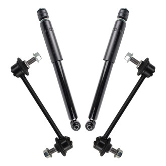 TRQ® - Rear Shock Absorber and Suspension Kit