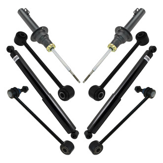 TRQ® - Front and Rear Shock Absorber and Suspension Kit