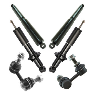 TRQ® - Front and Rear Shock Absorber and Suspension Kit