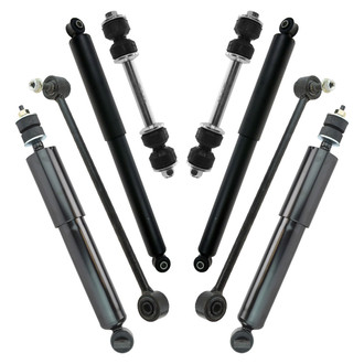 TRQ® - Front and Rear Shock Absorber and Suspension Kit