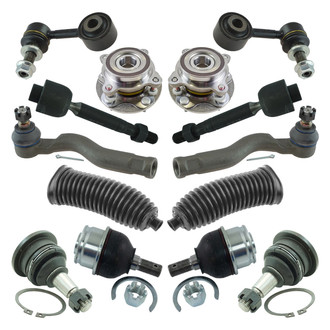 TRQ® - Front Shock Absorber and Suspension Kit