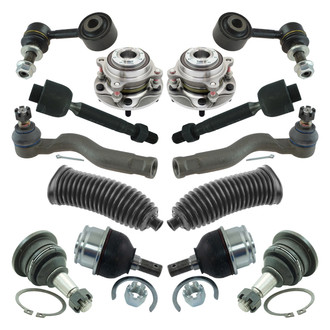 TRQ® - Front Shock Absorber and Suspension Kit