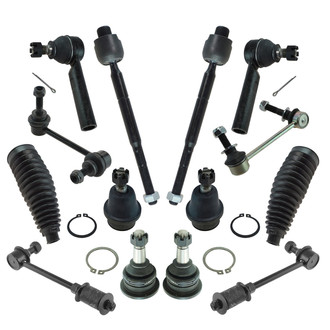TRQ® - Front and Rear Control Arm and Suspension Kit