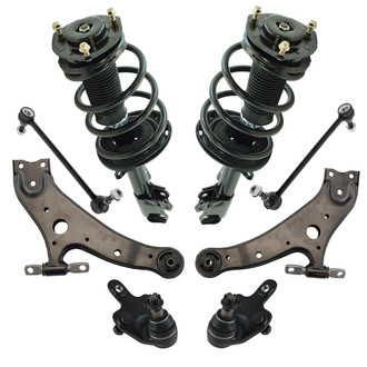 TRQ® - Front Strut and Suspension Kit