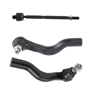 TRQ® - Front Inner and Outer Steering Tie Rod End Kit