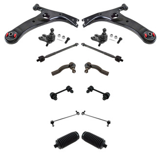TRQ® - Front and Rear Control Arm and Suspension Kit