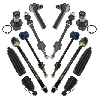 TRQ® - Front and Rear Control Arm and Suspension Kit