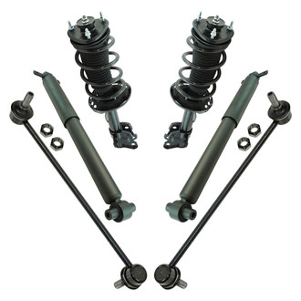 TRQ® - Front and Rear Shock Absorber and Suspension Kit