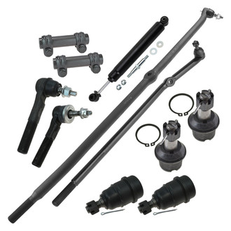 TRQ® - Front Drag Link and Suspension Kit
